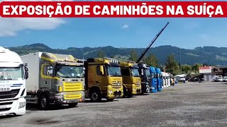 Exposição de caminhões na Suíça | Enviado pelo meu amigo Euclides