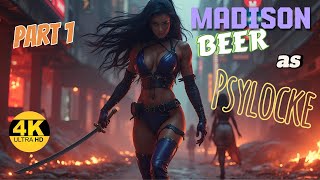 KI - AI generated Madison Beer as Psylocke Part 1