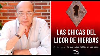 Jesus Locampos en la presentación de su ultima novela: 'Las chicas del licor de hierbas'