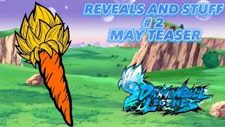 REVEALS AND STUFF # 2 May teaser - Dragon ball legends concept