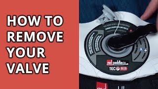 How to remove your Red Paddle Co inflatable SUP valve