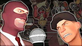 Spy's terrible standup comedy routine is ruined (15.ai TF2Gmod video with subtitles)