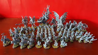 SAGA AGE OF MAGIC ARMY: Showcasing my fully painted Undead army thats absolutely huge