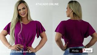 Moda Na Web o Portal de Negócios e Moda Feito Para Você! Blusas de Viscose para Atacado