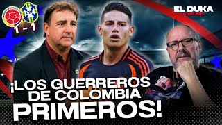 ¡LOS GUERREROS DE COLOMBIA, PRIMEROS! - Colombia vs. Brasil (1-1) - ELDUKA