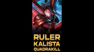 RULER FAST QUADRAKILL #shorts #lol #leagueoflegends #leagueoflegendsclips