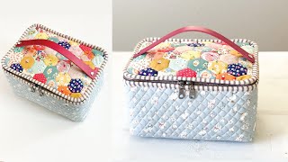 How to sew a Travel organizer bag | Hexagon Sewing Case | Bag DIY