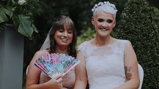 Rachael and Helen Wedding Ceremony, Amber Spring Hotel, Gorey