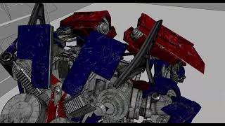 Optimus transformation animation