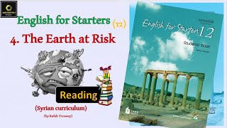 Unit 4 The Earth at Risk (1. Reading skill SB)