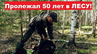 Это я удачно зашел! Рельсы! Траки! Запчасти 70-х годов! Металокоп на бывшей УЖД.