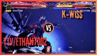 Tekken 8 - TTV/ethan7002 (LARS) VS NIP | K-Wiss (HWOARANG)