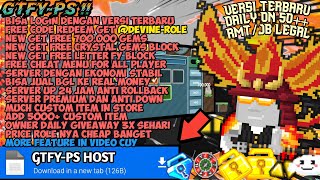 BISA MENGHASILKAN CUAN DARI MAIN GTPS🗿 | GROWTOPIA PRIVATE SERVER TERBARU | GTPS TERBARU 2024 | GTFY