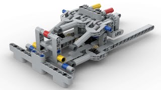 LEGO Technic Snow Groomer Blade Mechanism (3 Degrees of freedom)