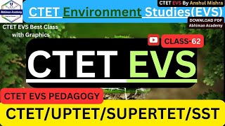 CTET Evs Pedagogy Class in Hindi | CTET Environment Studies Important Questions | CTET EVS Class