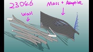 23046 - Some different methods of modelling including basic walls and mass/adaptive