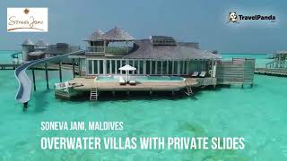 Luxurious Overwater Villa with Slide