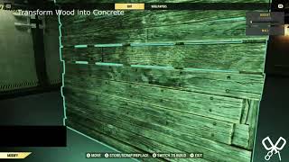 **Patched** Fallout 76: How to Convert Wood into Concrete! (New Glitch as Feb 2022)