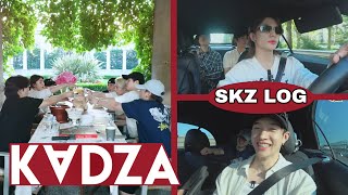 [Русская озвучка Kadza] Случайный влог Stray kids из Италии | STAY week