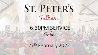 27th February Evening Service