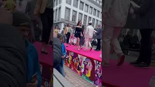 Fashion show and modeling in Antwerpen Belgium #trendingshorts #viralvideo