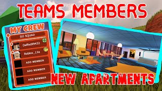 New CREWS and APARTMENT REVAMP Coming Soon!! | Jailbreak Update