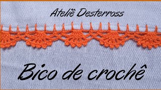 # 19. Bico de crochê 🧶