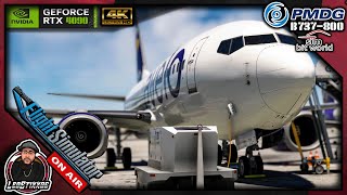 MSFS 🔴Live🔴 IN 4K | !!MY LAST FLIGHT!! | A Pilot's Life | PMDG 737-800 | ATLANTA✈️NEW HEAVEN✈️DESTIN