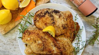 I need to redeem myself with this Almond Crusted Chicken recipe