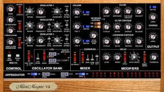 MiniMogueVA VST by Glen Stegner
