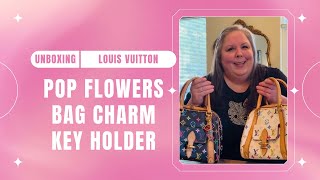 Unboxing Louis Vuitton Pop Flowers Bag Charm