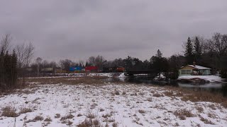 CN 2338 at Washago (22JAN2023)