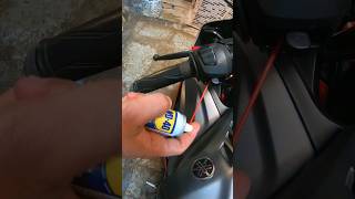 Best Way To Use WD40 😯💯 Best For Motorcycle 👌 #wd40 #bike #shorts