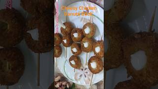 5 Mintes Cheesy Chicken Donuts Stick #chickendonut#iftar2024#chickenrecipe #shorts#viral#cooking