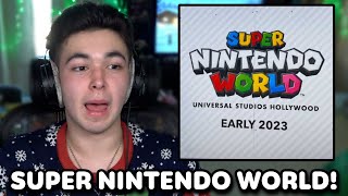 Super Nintendo World California OPENING DATE!