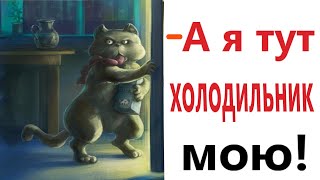 Приколы! ХОЛОДИЛЬНИК ДЛЯ КОТА! Угарная ржака до слёз 2021 от Доми шоу (Анимация)