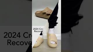 2024 Crocs Mellow Recovery Luxe Slide Shiitake @kixxstar