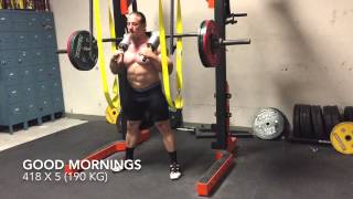 Dan Green - Squats and Good Mornings