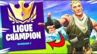 LIVE FORTNITE ARENE LIGUE CHAMPION