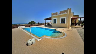 SERENE COASTAL RETREAT 3-BED MEDITERRANEAN BUNGALOW WITH POOL AND STUNNING VIEWS - TATLISU hp3081