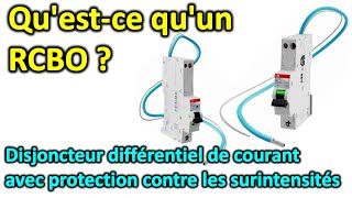 Disjoncteur différentiel avec protection contre les surintensités (RCBO)