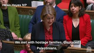 MPs speak about Yachad delegation in House of Commons, February 2024