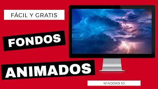 🖥️ Como poner FONDOS en MOVIMIENTO Windows 10 (Fondos Animados 2020 😍 GRATIS ) wallpaper animado pc