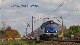 EU07-369 PKPIC z TLK Witos {Bydgoszcz Gł.-Przemyśl Gł.}. (Pionki)             {26.10.2020 r.]