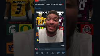 Week 6 College Football Pick’em | Georgia, Miami, Missouri, Ohio State & Oregon