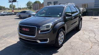 2016 GMC Acadia Muskogee, Tulsa, Broken Arrow, Joplin, Owasso, OK P07996A