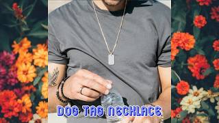 Dog Tag Necklace for Men