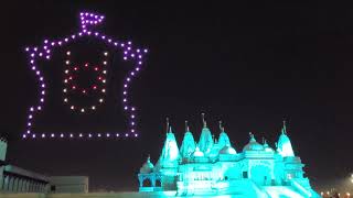 Diwali Drone Show 2022 - Toronto BAPS Mandir