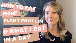 How to Eat More Protein (and What I Eat in a Day as a Plant-Based Vegan, with Protein)