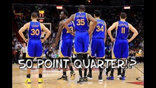 NBA Highest Scoring QUARTERS